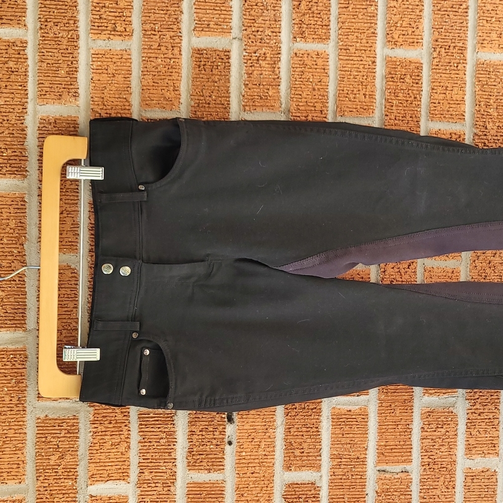 Goode Rider women's black stretch breeches/ riding pants size 32L